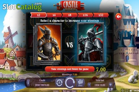 Bonus game. Castle Rock slot