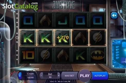 Captura de tela3. Justice slot