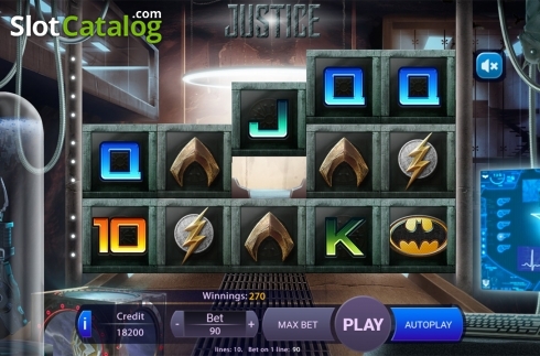 Game workflow 2. Justice slot