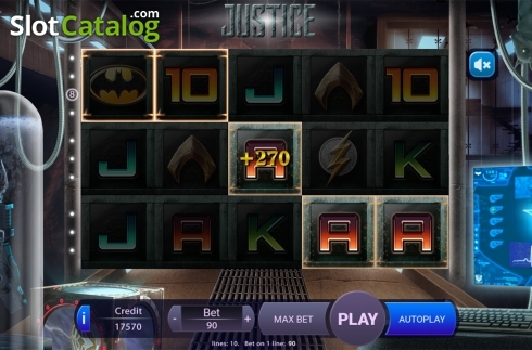 Ecran5. Justice slot
