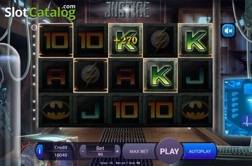 Game workflow 4. Justice slot