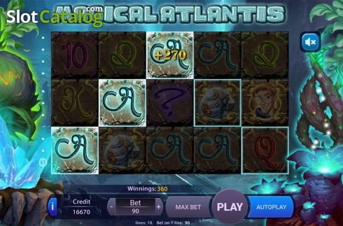 Game workflow 4. Magical Atlantis slot