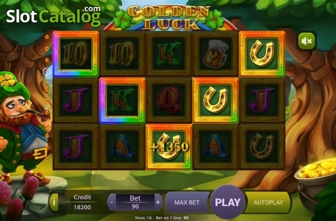 Bildschirm3. Golden Luck (X Play) slot