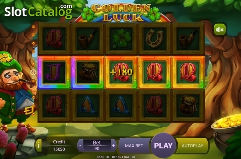Game workflow 2. Golden Luck (X Play) slot