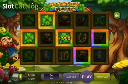 Game workflow 3. Golden Luck (X Play) slot