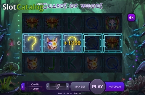 Game workflow 3. Guards Of Woods slot