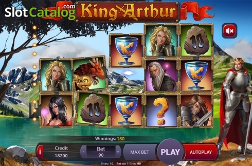 Skärmdump4. King Arthur (X Play) slot
