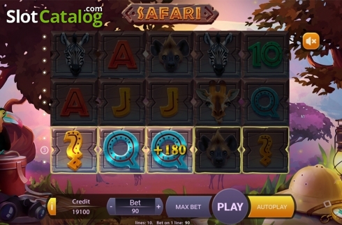 Game workflow . Safari (X Play) slot