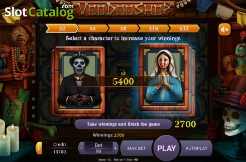 Bildschirm7. Voodoo Shop slot