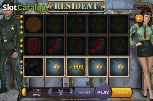 Skärmdump3. Resident (X Play) slot
