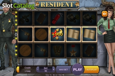 Skärmdump4. Resident (X Play) slot