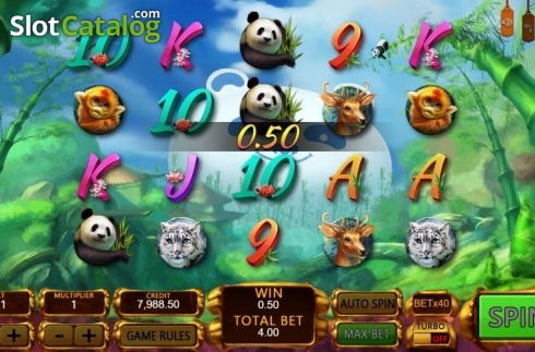 画面3. Panda's Gold (XIN Gaming) カジノスロット