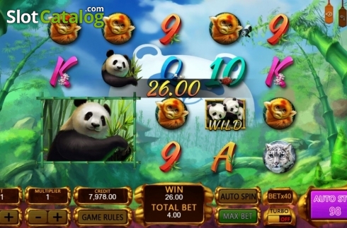画面6. Panda's Gold (XIN Gaming) カジノスロット