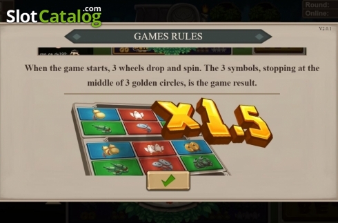 Game Rules. Lucky Combo slot
