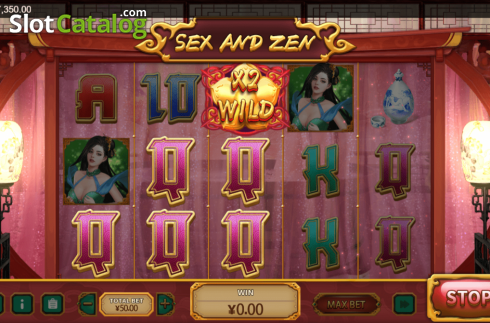 画面4. Sex and Zen (XIN Gaming) カジノスロット