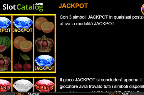Paytable 4. Crown (Nazionale Elettronica) slot