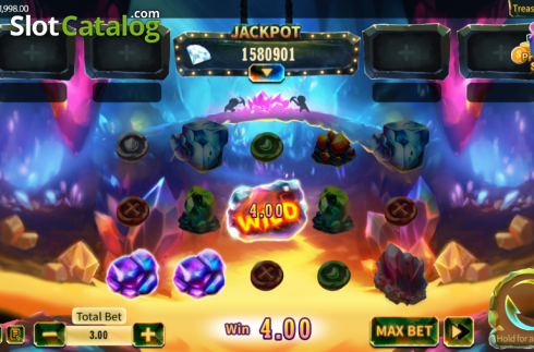 Win screen 2. Treasure Jackpot Party slot