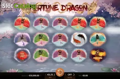 Pantalla2. Fortune Dragon (Amazing Gaming) Tragamonedas 