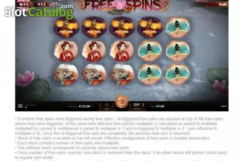 Free Spins. Fortune Dragon (Amazing Gaming) slot