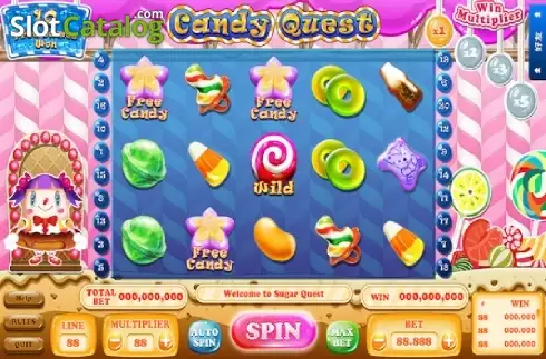 Candy Quest ロゴ