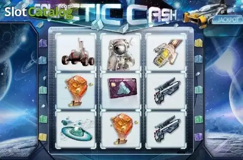 Écran1. Galactic Cash (XIN Gaming) Machine à sous