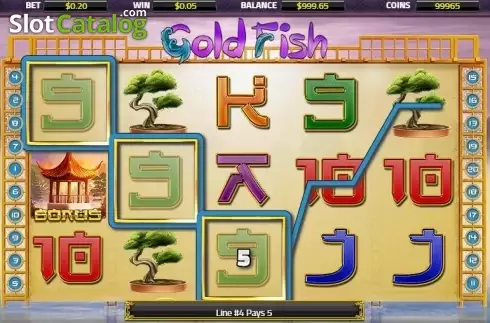 Win Screen. Gold Fish (XIN Gaming) slot