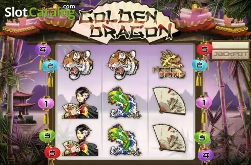 Reel Screen. Golden Dragon (XIN Gaming) slot