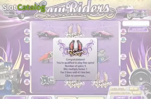 Captura de tela4. Low Riders slot