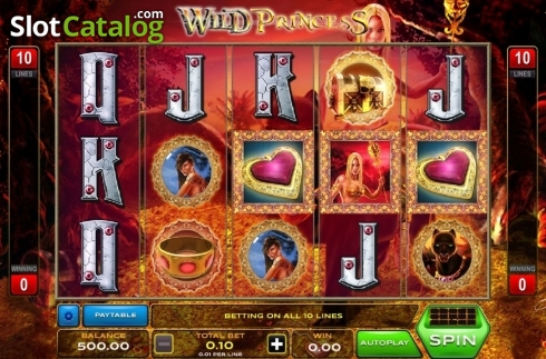 画面2. Wild Princess (Xplosive Slots Group) カジノスロット