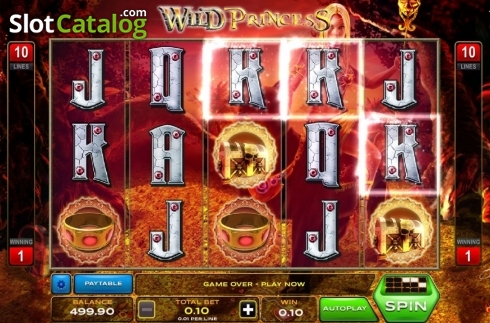 Win Screen. Wild Princess (Xplosive Slots Group) slot