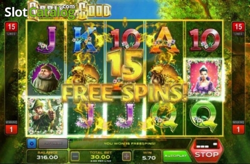 Free Spins Triggered. Robin the Good slot