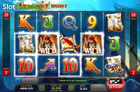 画面4. Treasure Hunt (Xplosive Slots Group) カジノスロット