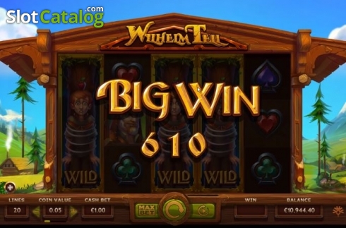 Big Win. Wilhelm Tell slot