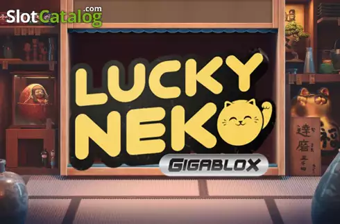 Lucky Neko Gigablox Logotipo