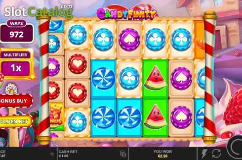 Bildschirm4. Candyfinity slot