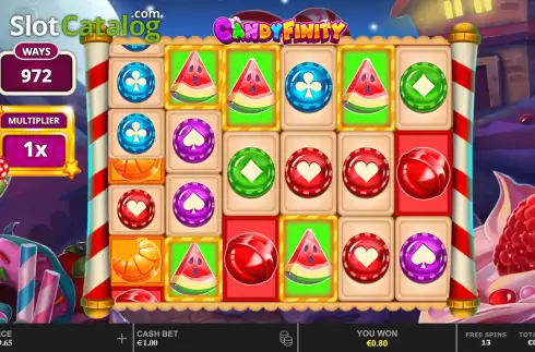 Bildschirm9. Candyfinity slot