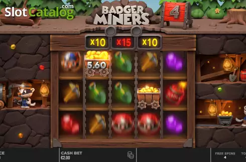 Captura de tela7. Badger Miners slot