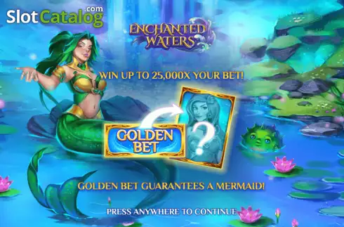 Schermo2. Enchanted Waters slot