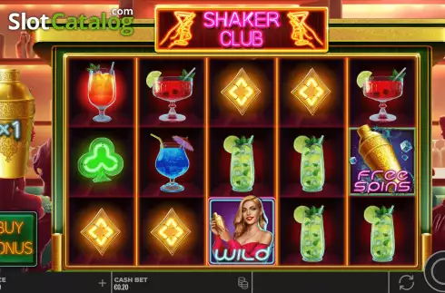 画面3. Shaker Club カジノスロット