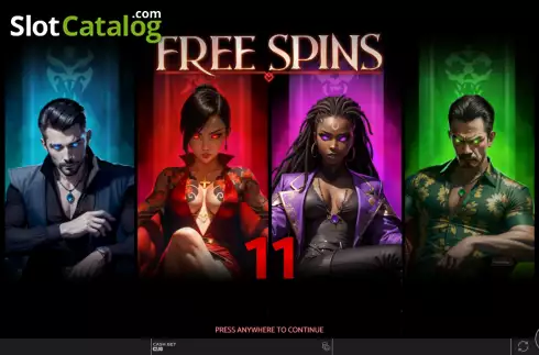 Free Spins. Vampire Riches DoubleMax slot