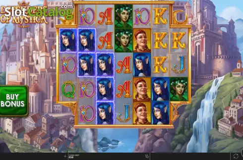 Bildschirm4. Defenders of Mystica slot