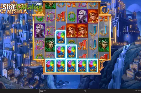 Free Spins. Defenders of Mystica slot