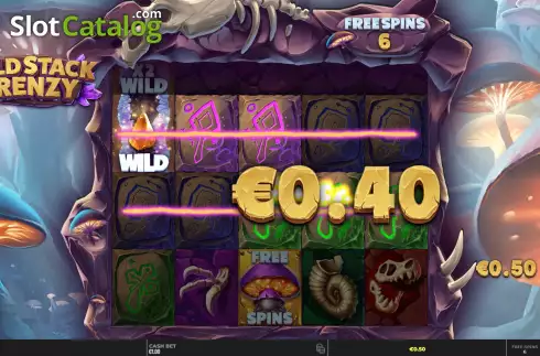 Free Spins Win Screen 3. Wild Stack Frenzy slot