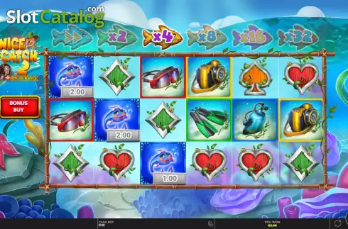 Win Screen 2. Nice Catch 2 DoubleMax slot