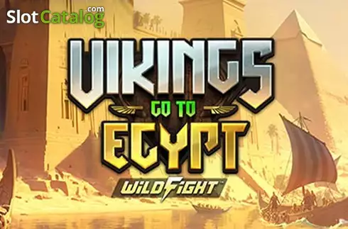 Vikings Go To Egypt Wild Fight ロゴ