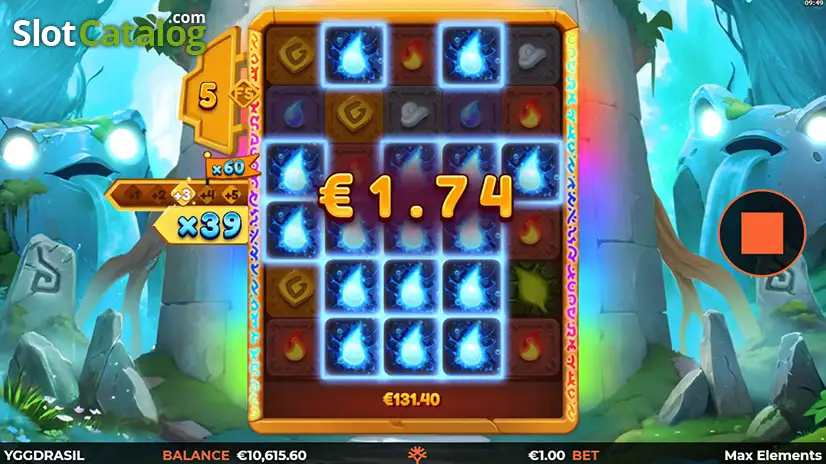 Max Elements slot by Yggdrasil Gaming Gameplay