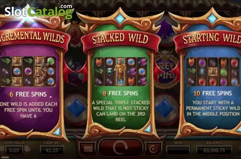 Free spin feature selection. Legend of the Golden Monkey slot