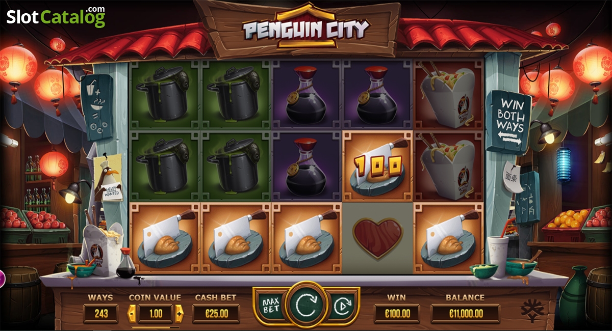 Penguin City: divirta-se com a slot no BacanaPlay
