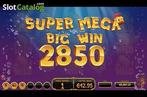 Super Mega Big Win. Golden Fish Tank slot