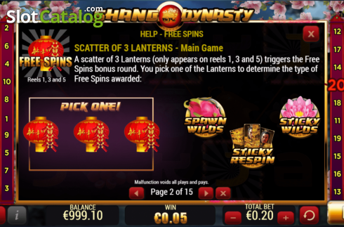 Features 2. Shang Dynasty slot